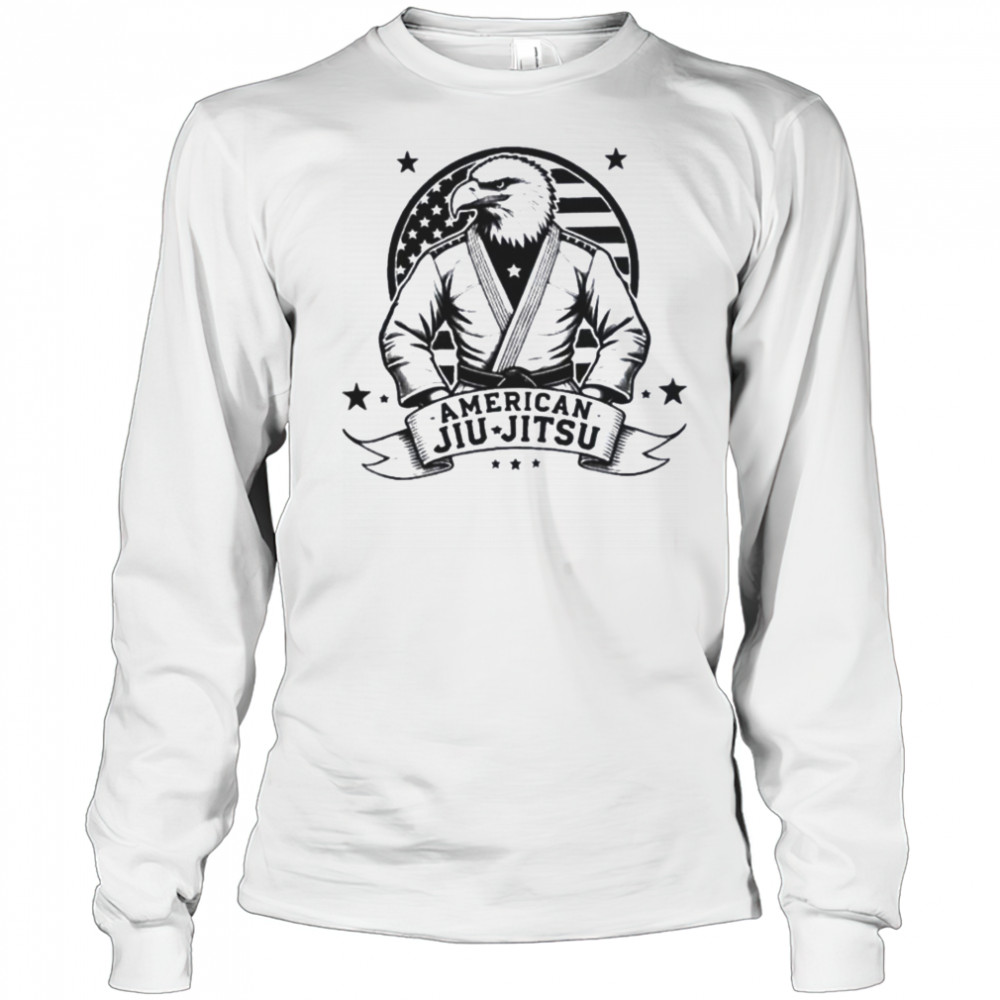 American Jiu Jitsu Eagle T Shirts Long Sleeved