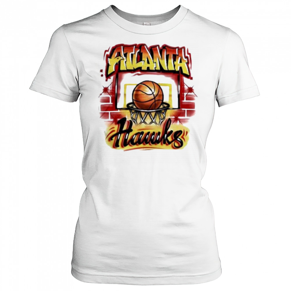 Atlanta Hawks Basketball Wall Painting T Shirt Women's T-shirt