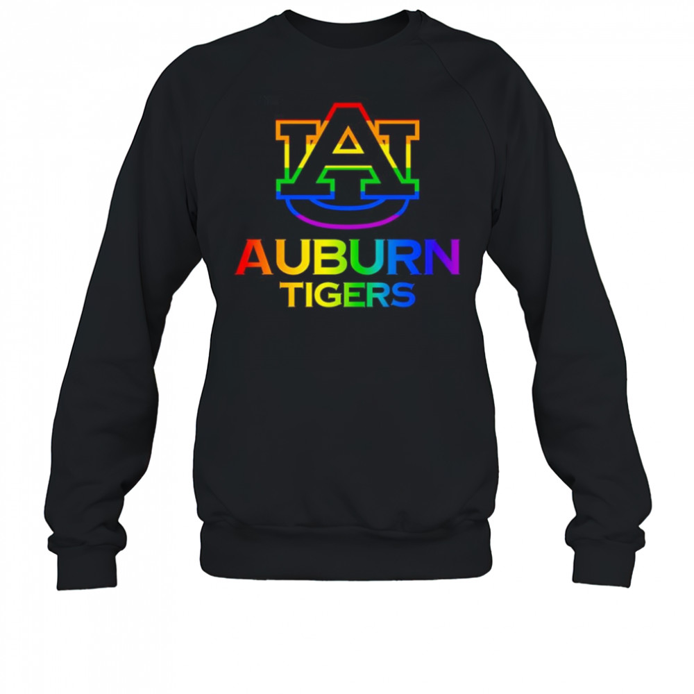 Auburn Tigers LGBT Pride logo shirt Sweatshirt