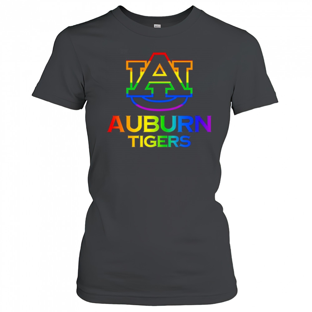 Auburn Tigers LGBT Pride logo shirt Women's T-shirt