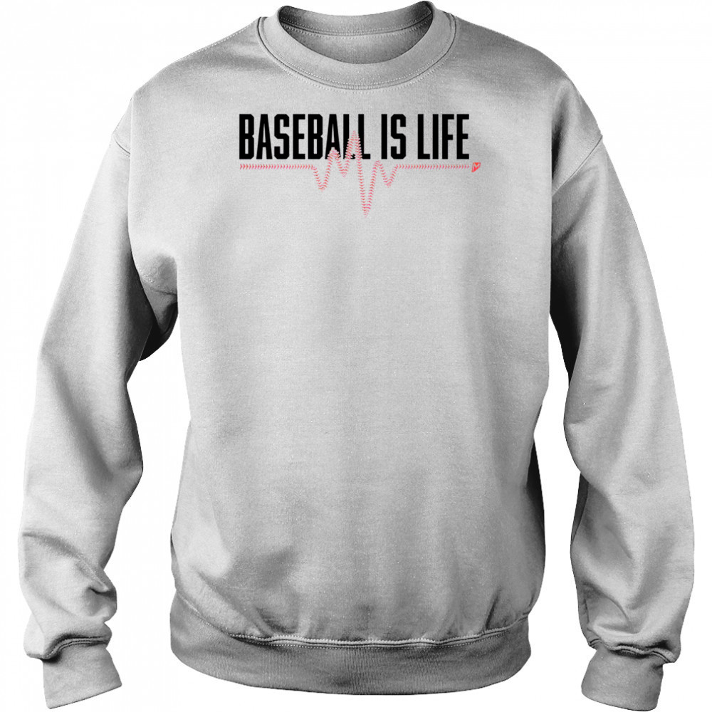 Awesome Baseball Is Life T-Shirt Hoodie