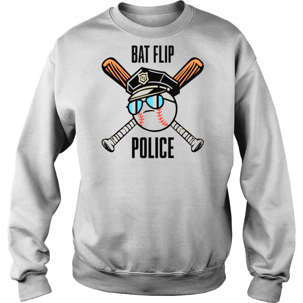 Awesome Bat Flip Police T-Shirt Hoodie