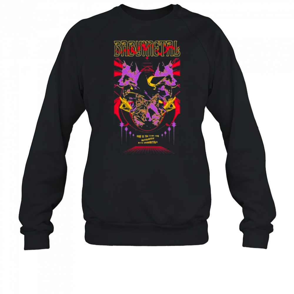 Babymetal Colorful Foxes T-shirt Sweatshirt