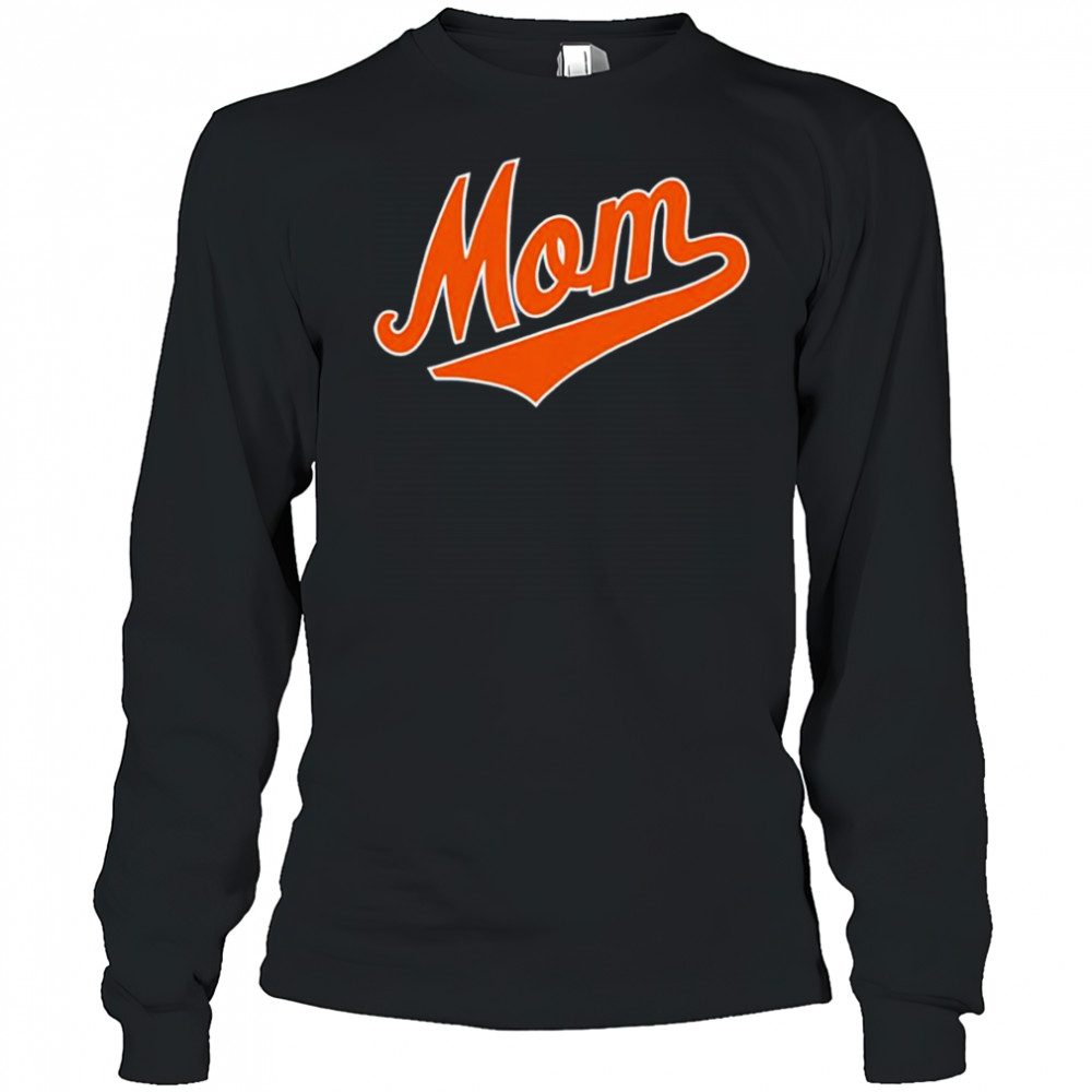 Baltimore Baseball Mom shirt Long Sleeved