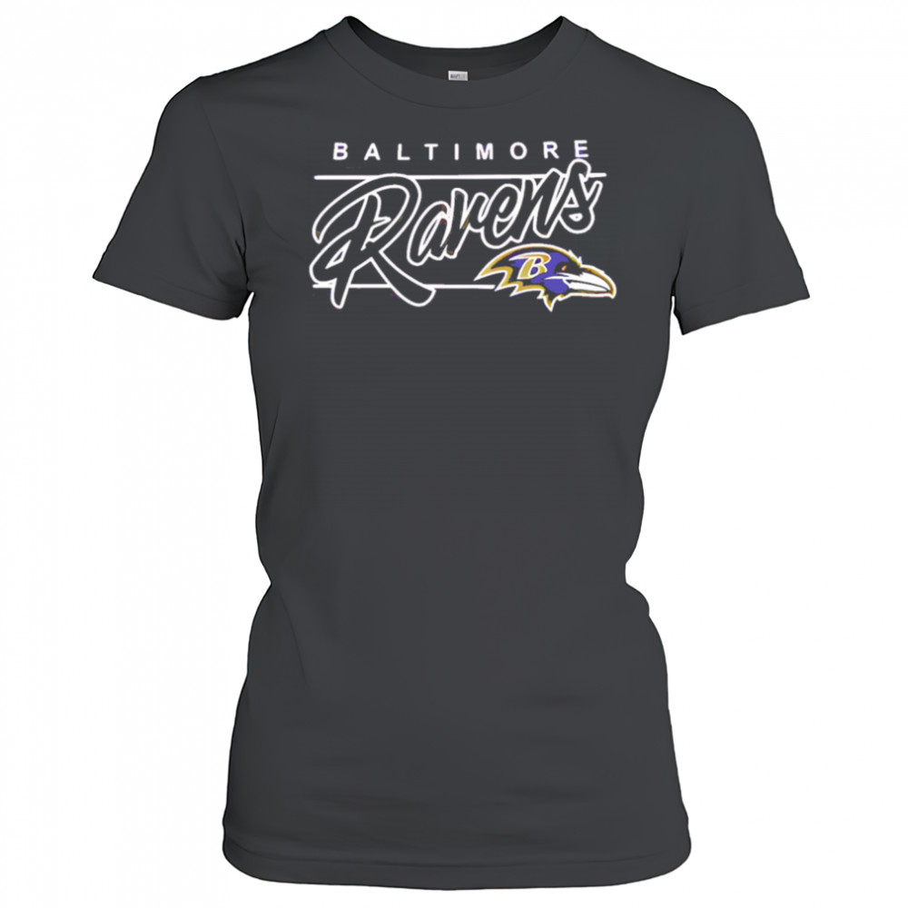 Baltimore ravens script line shirt Women's T-shirt
