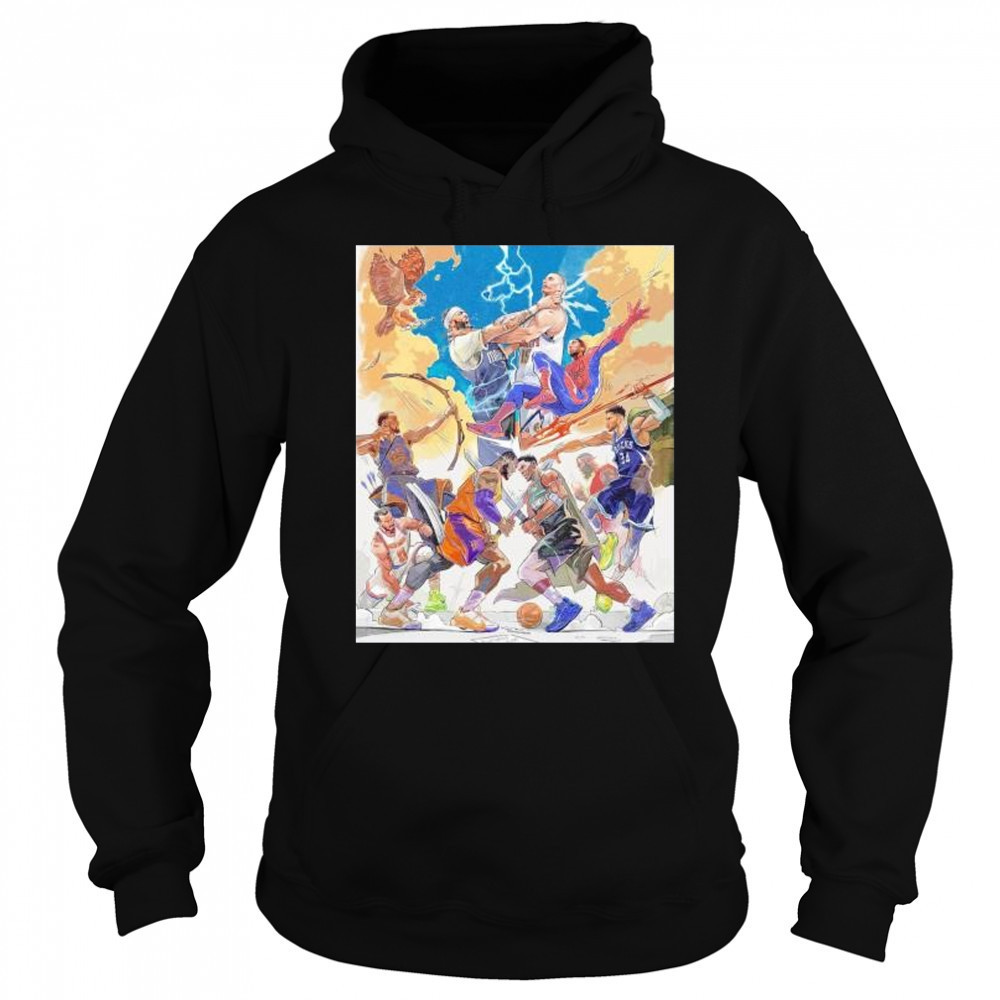 Battle of Gods NBA Playoffs 2025 Mavs vs Nuggets Lakers vs Timberwolves shirt Sweatshirt