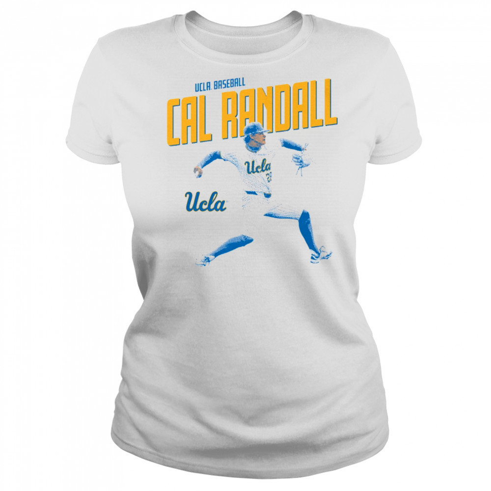 Cal Randall Illustrated UCLA Bruins Baseball NCAA Division I t-shirt Women's T-shirt