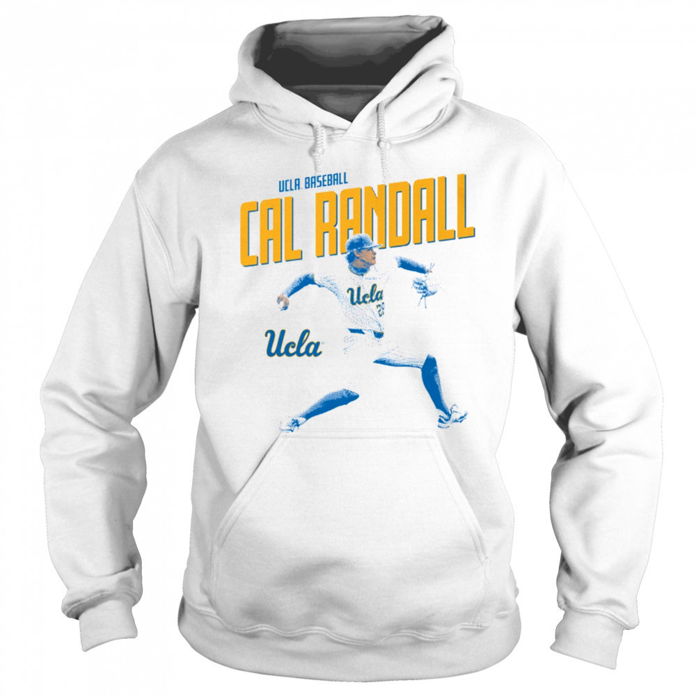 Cal Randall Illustrated UCLA Bruins Baseball NCAA Division I t-shirt Sweatshirt