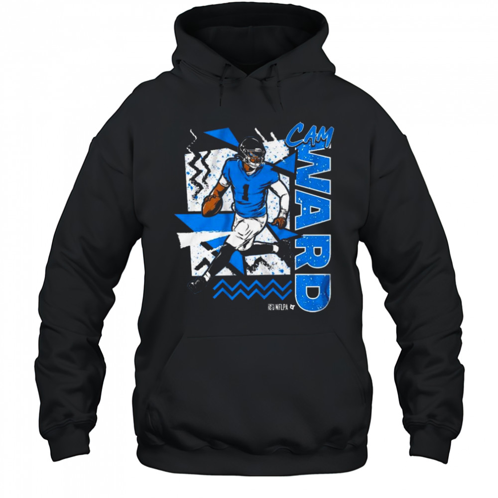 Cam Ward 90s Style Tennessee Titans NFL 2025 Vintage t-shirt Hoodie