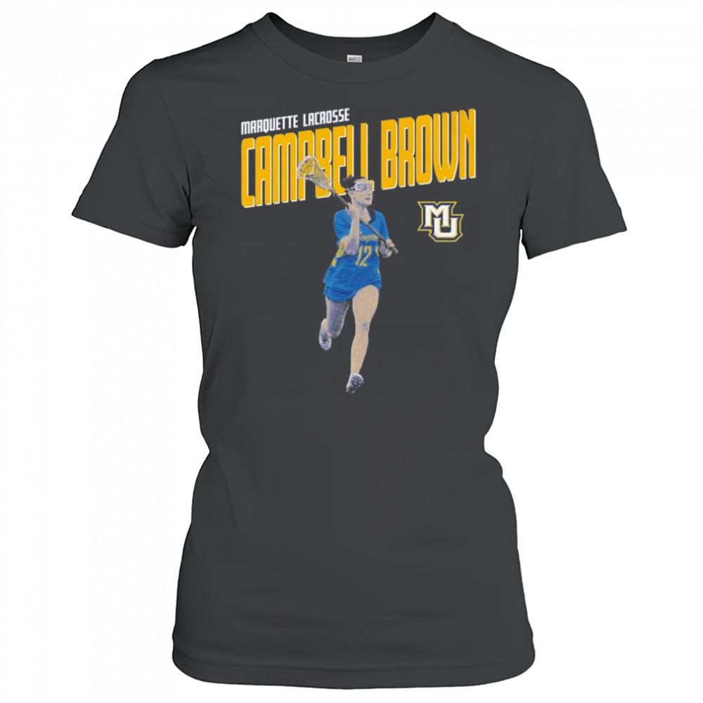 Campbell Brown Marquette lacrosse shirt Women's T-shirt