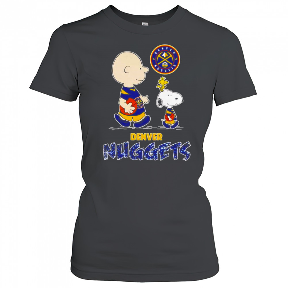 Charlie and Snoopy Denver Nuggets shirt Women's T-shirt