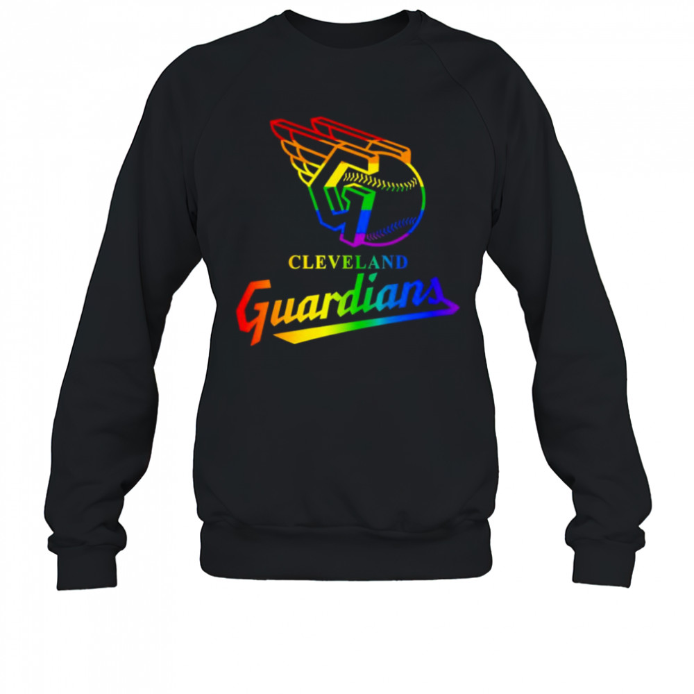 Cleveland Guardians LGBT Pride logo shirt Sweatshirt