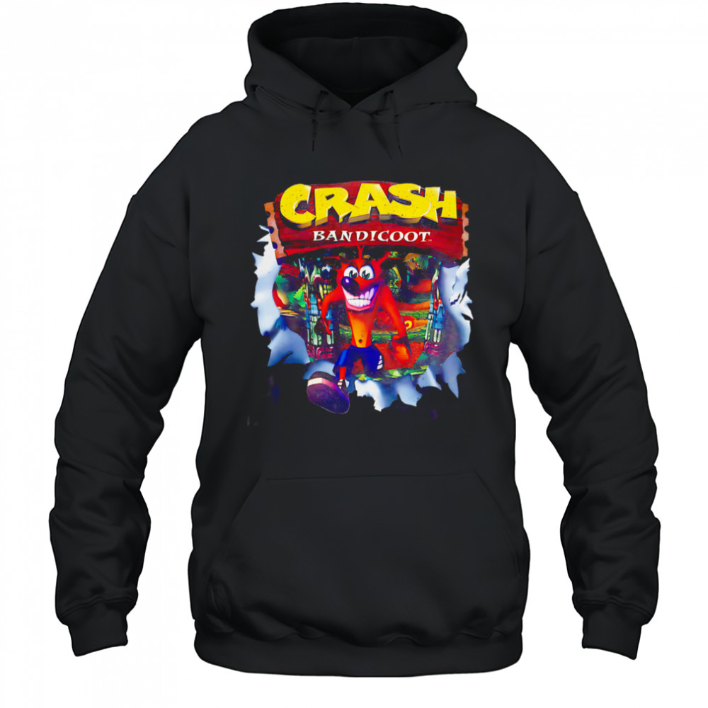 Crash Bandicoot classic shirt Hoodie