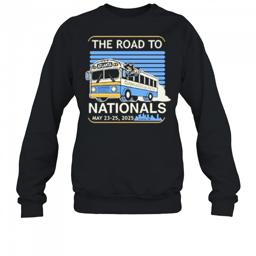 Cumberland Scholastic Bowl The Road To Nationals May 23-25 2025 t-shirt Sweatshirt