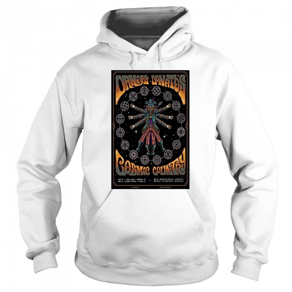 Daniel Donato And Cosmic Country Tour Apr 2025 t-shirt Sweatshirt