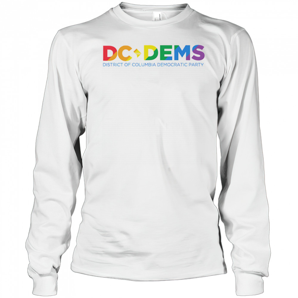 DC Dems LGBT Pride shirt Long Sleeved