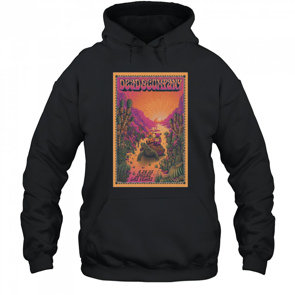 Dead & Company April 24 2025 Sphere Las Vegas NV Event t-shirt Hoodie