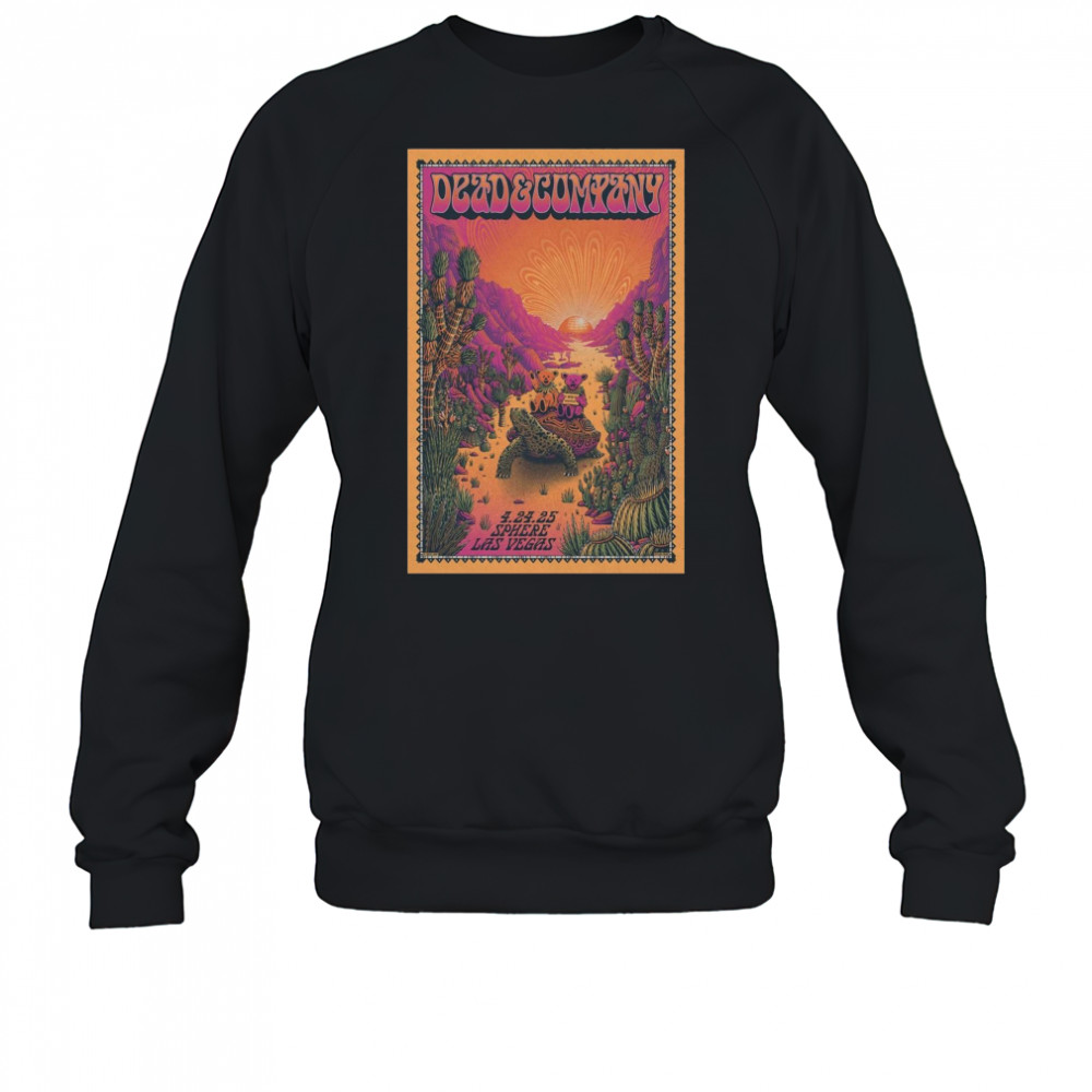 Dead & Company April 24 2025 Sphere Las Vegas NV Event t-shirt Sweatshirt