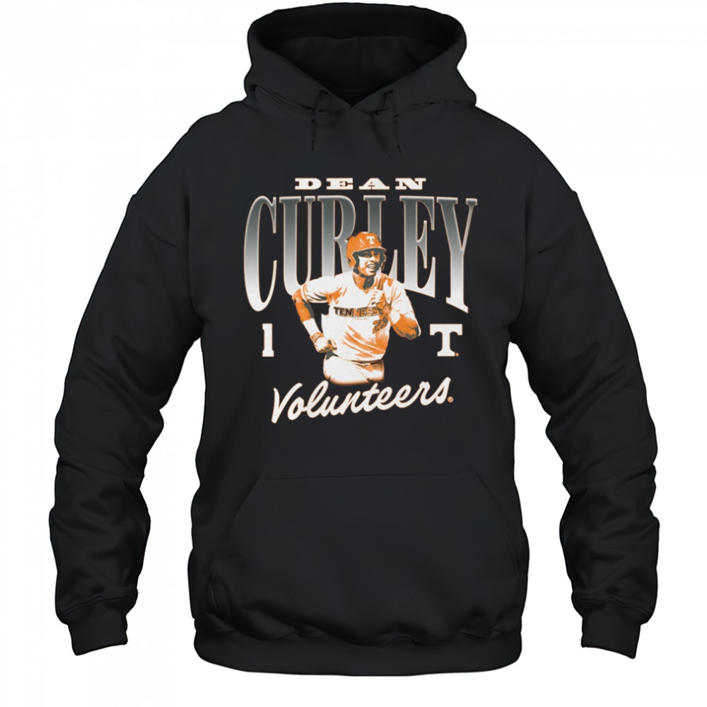 Dean Curley Tennessee Volunteers Baseball NCAA Division I Portrait t-shirt Hoodie