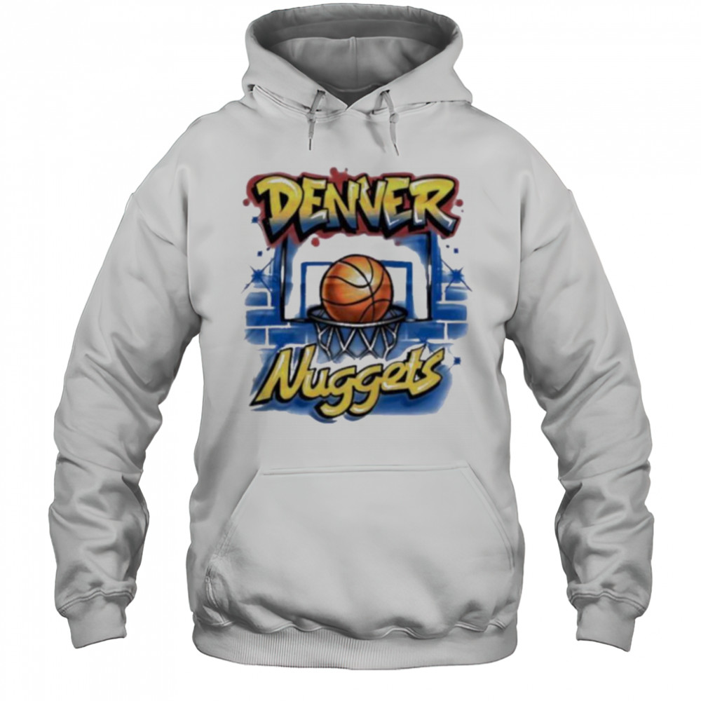 Denver Nuggets Basketball Nba 2025 Wall Painting T Shirt Hoodie
