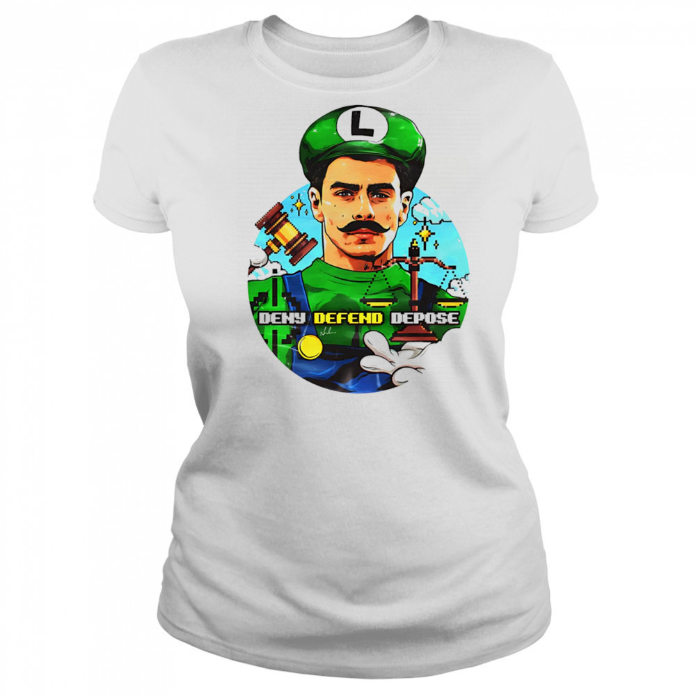 Deny Defend Depose Luigi shirt Women's T-shirt