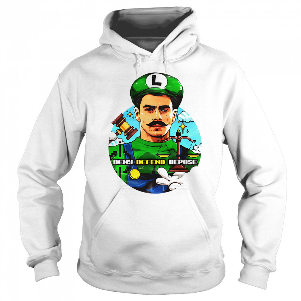 Deny Defend Depose Luigi shirt Sweatshirt