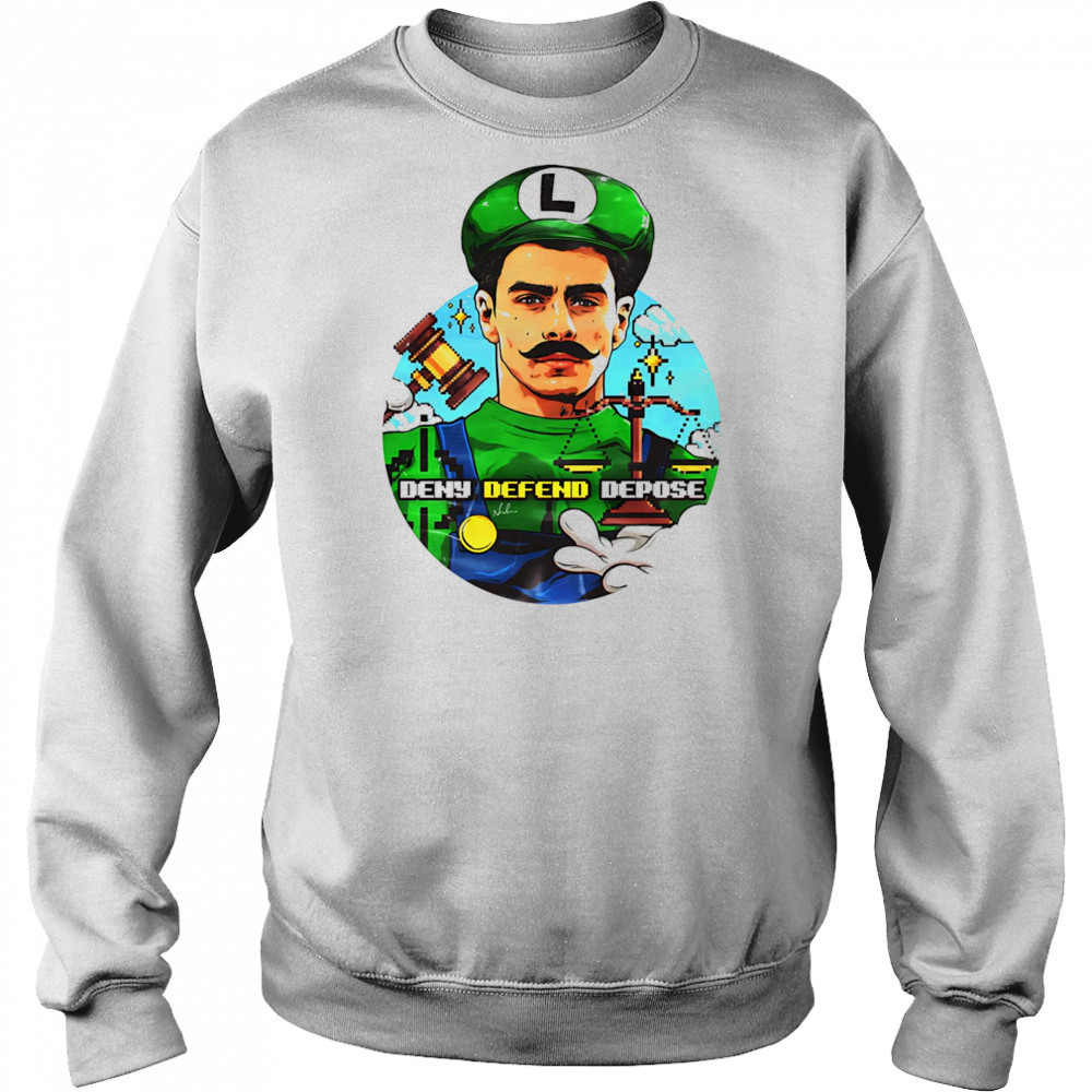 Deny Defend Depose Luigi shirt Hoodie