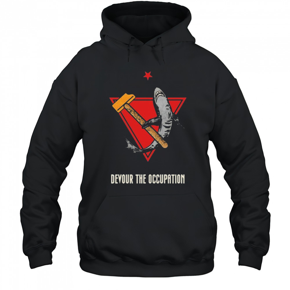 Devour The Occupation Shark T-shirt Hoodie