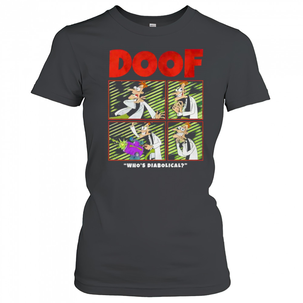 Disney Phineas And Ferb Doof shirt Women's T-shirt