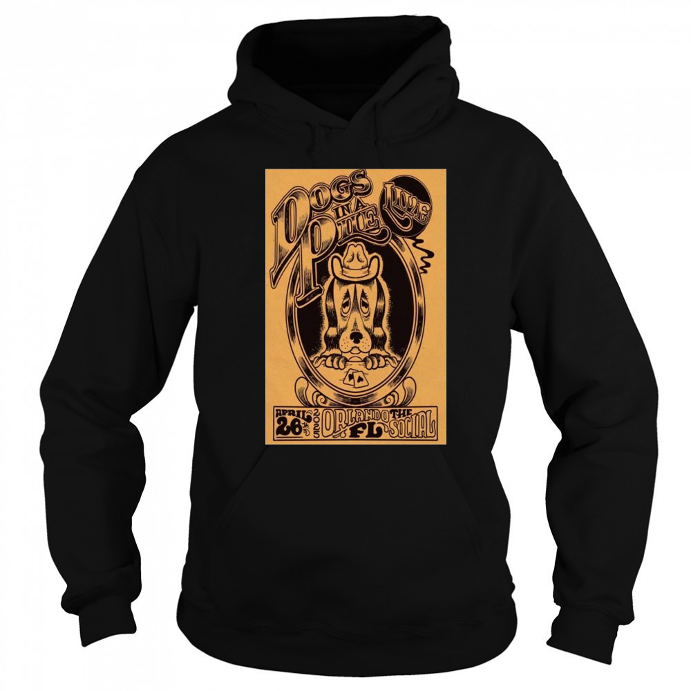 Dogs In A Pile The Social, Orlando, FL Apr 26 2025 Concert t-shirt Sweatshirt
