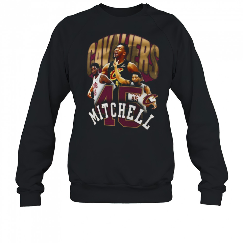 Donovan Mitchell Cleveland Cavaliers Notorious 4.0 T Shirt Sweatshirt