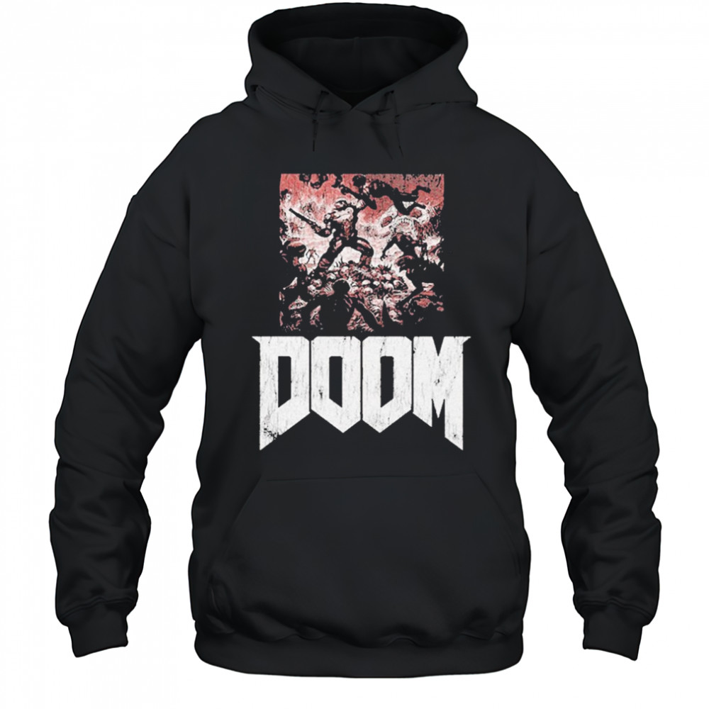 Doom Rip And T-shirt Hoodie