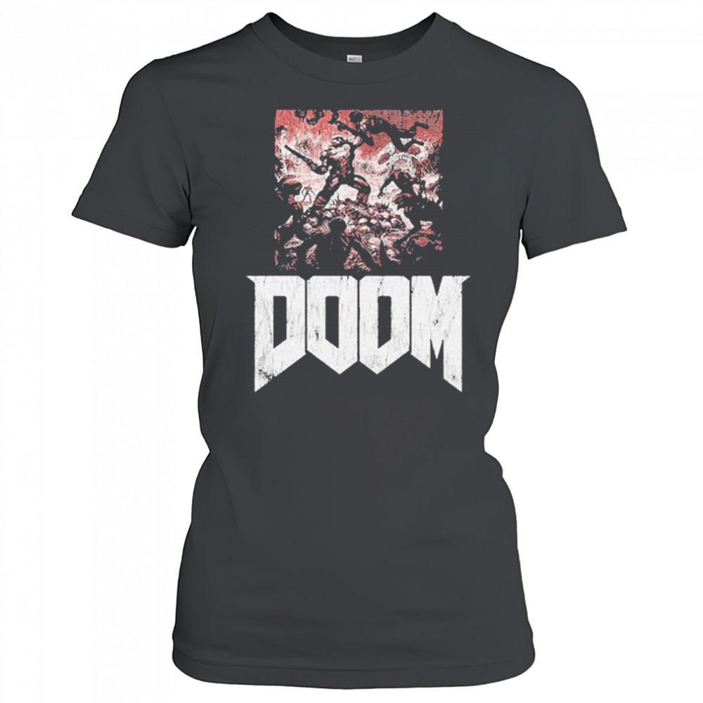 Doom Rip And T-shirt Women's T-shirt
