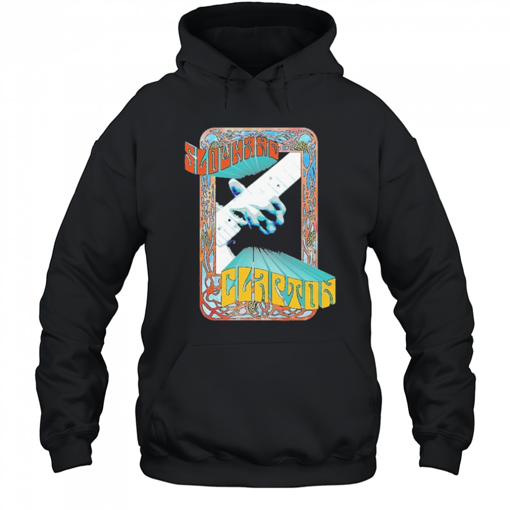 Eric Clapton Psychedelic Slowhand T-shirt Hoodie