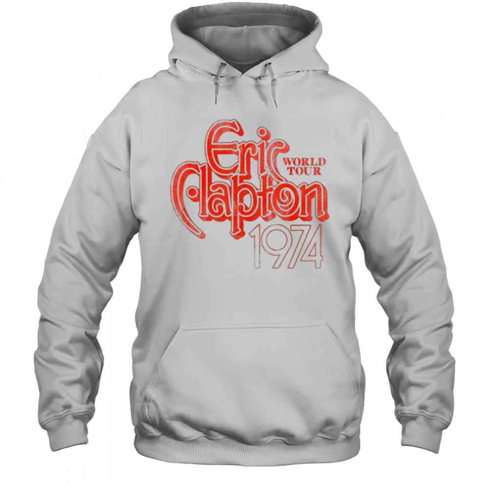 Eric Clapton World Tour 1974 T-shirt Hoodie