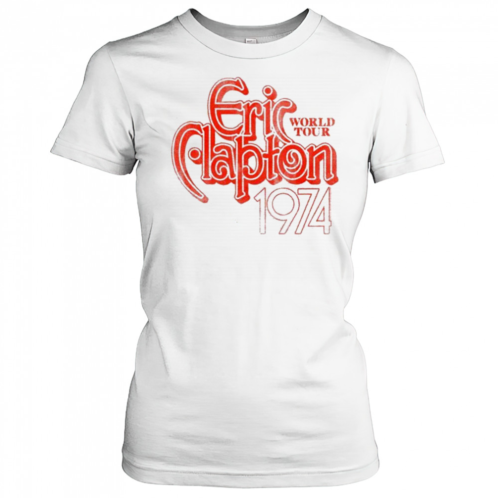 Eric Clapton World Tour 1974 T-shirt Women's T-shirt