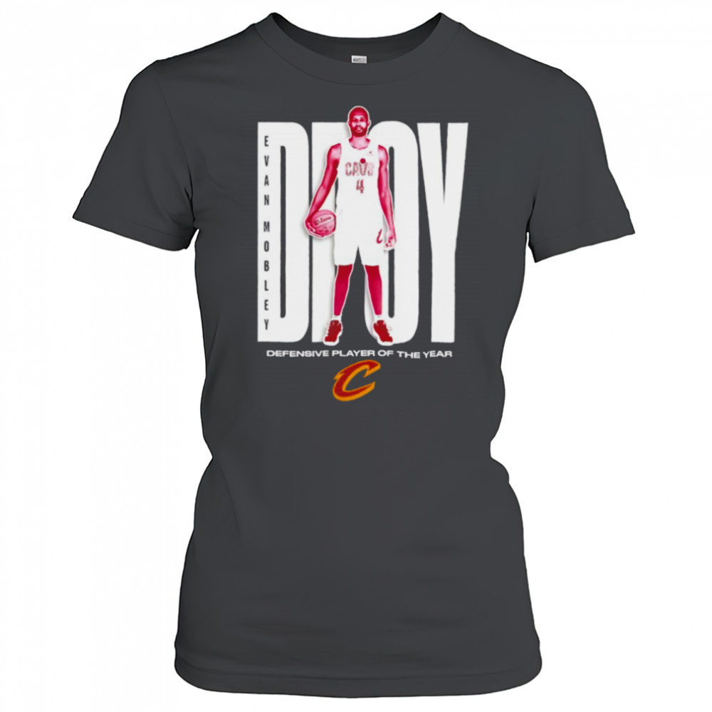 Evan Mobley Cleveland Cavaliers 2025 NBA Defensive Player of the Year shirt Women's T-shirt