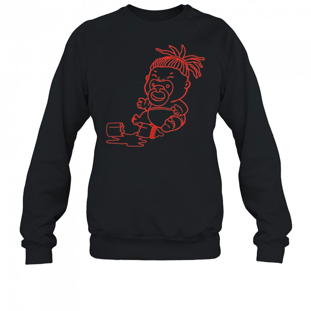 Fat Nick Baby Outline T-shirt Sweatshirt