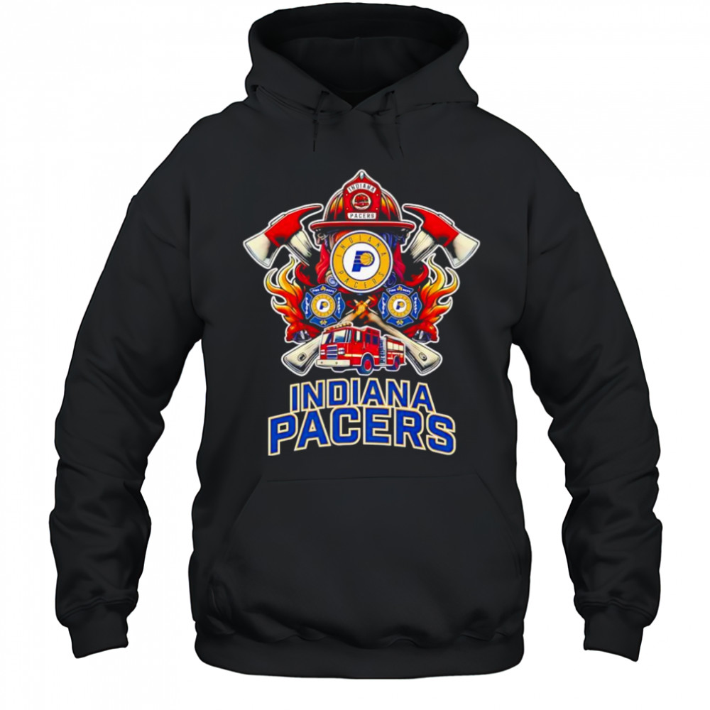 Firefighter Indiana Pacers shirt Hoodie