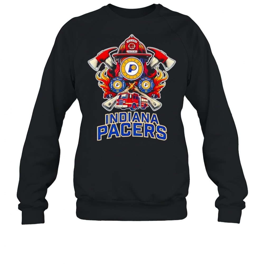 Firefighter Indiana Pacers shirt Sweatshirt