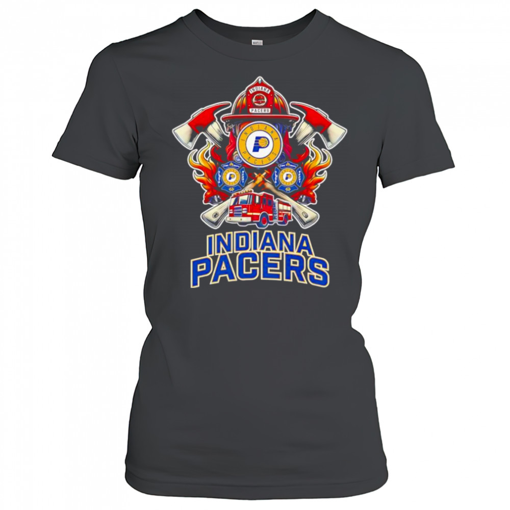 Firefighter Indiana Pacers shirt Women's T-shirt