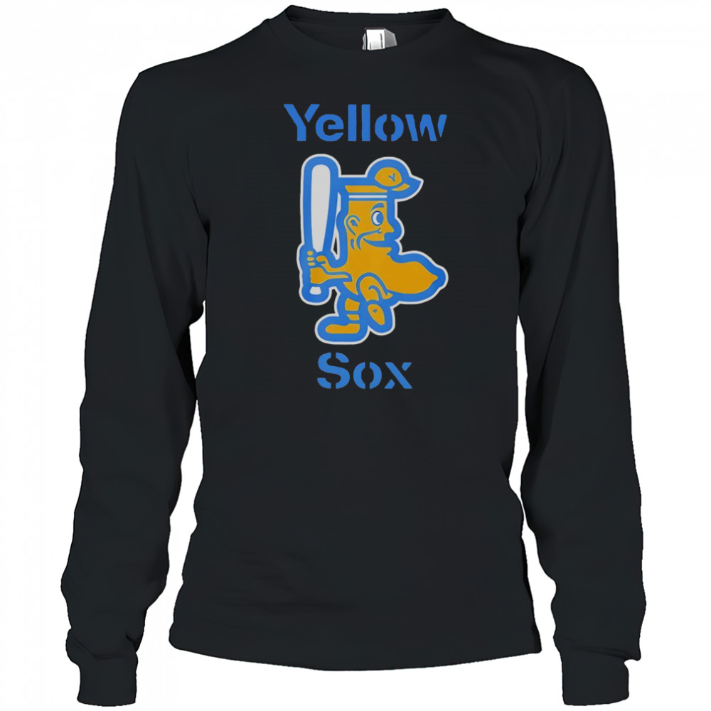 Funny Yellow Sox T-Shirt Long Sleeved