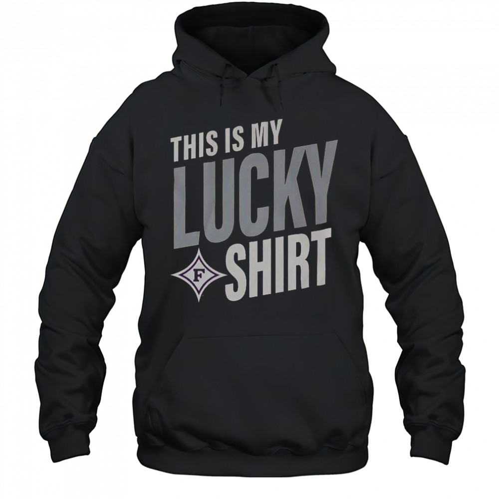Furman Paladins This Is My Lucky T-Shirt Hoodie
