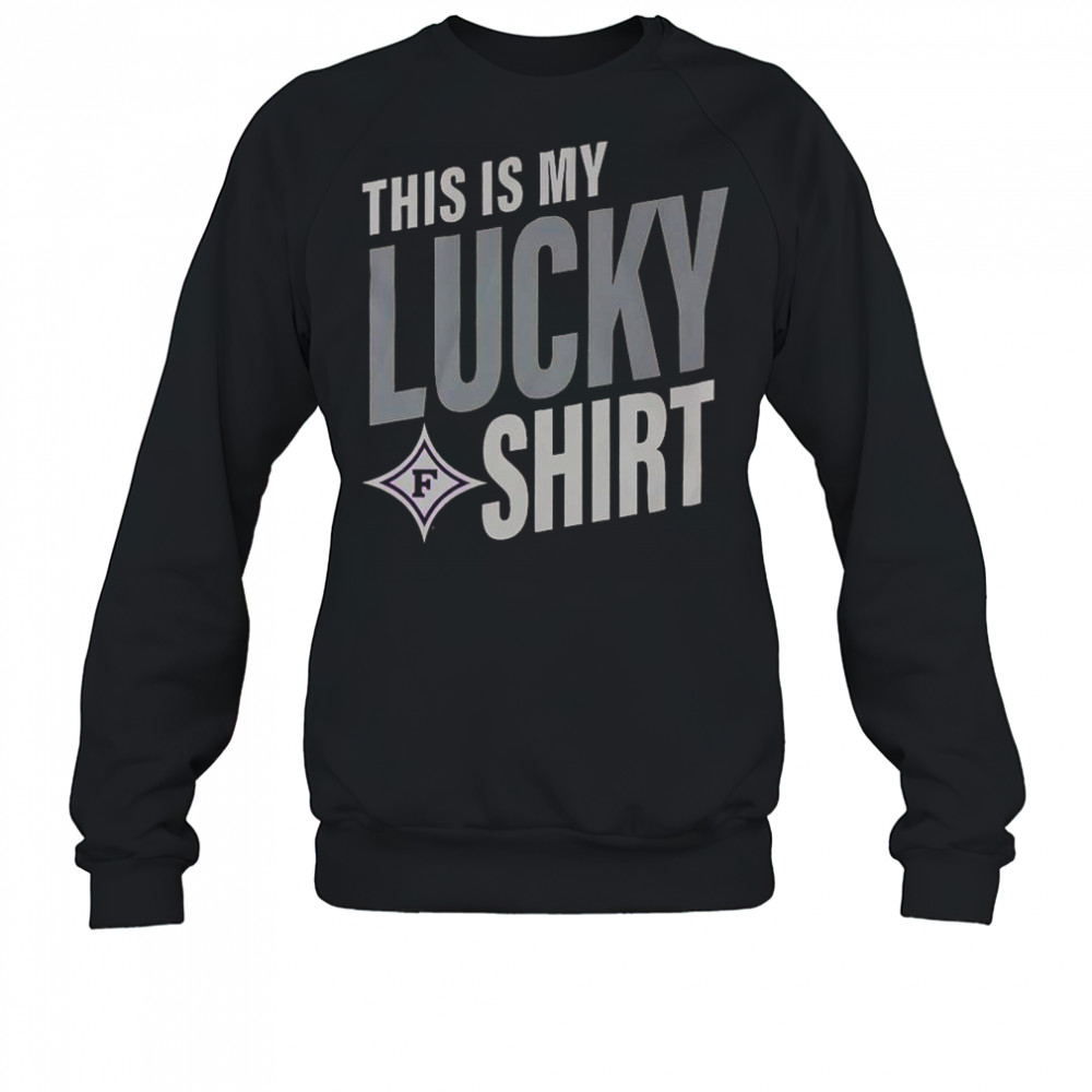 Furman Paladins This Is My Lucky T-Shirt Sweatshirt