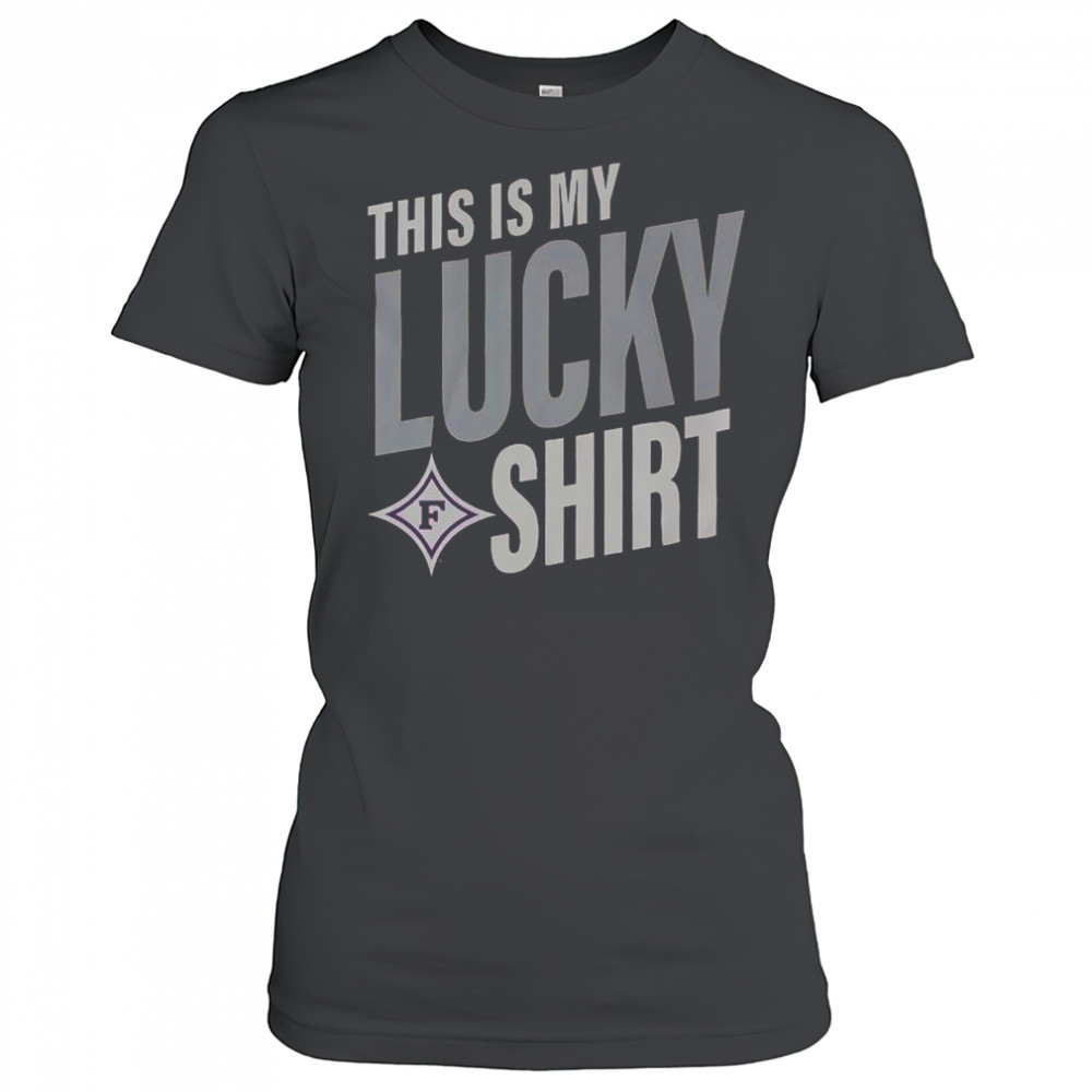Furman Paladins This Is My Lucky T-Shirt Women's T-shirt