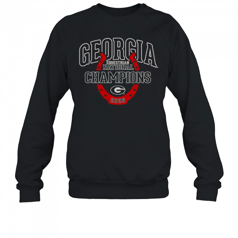 Georgia Bulldogs 2025 NCEA Equestrian National Champions T-Shirt Sweatshirt
