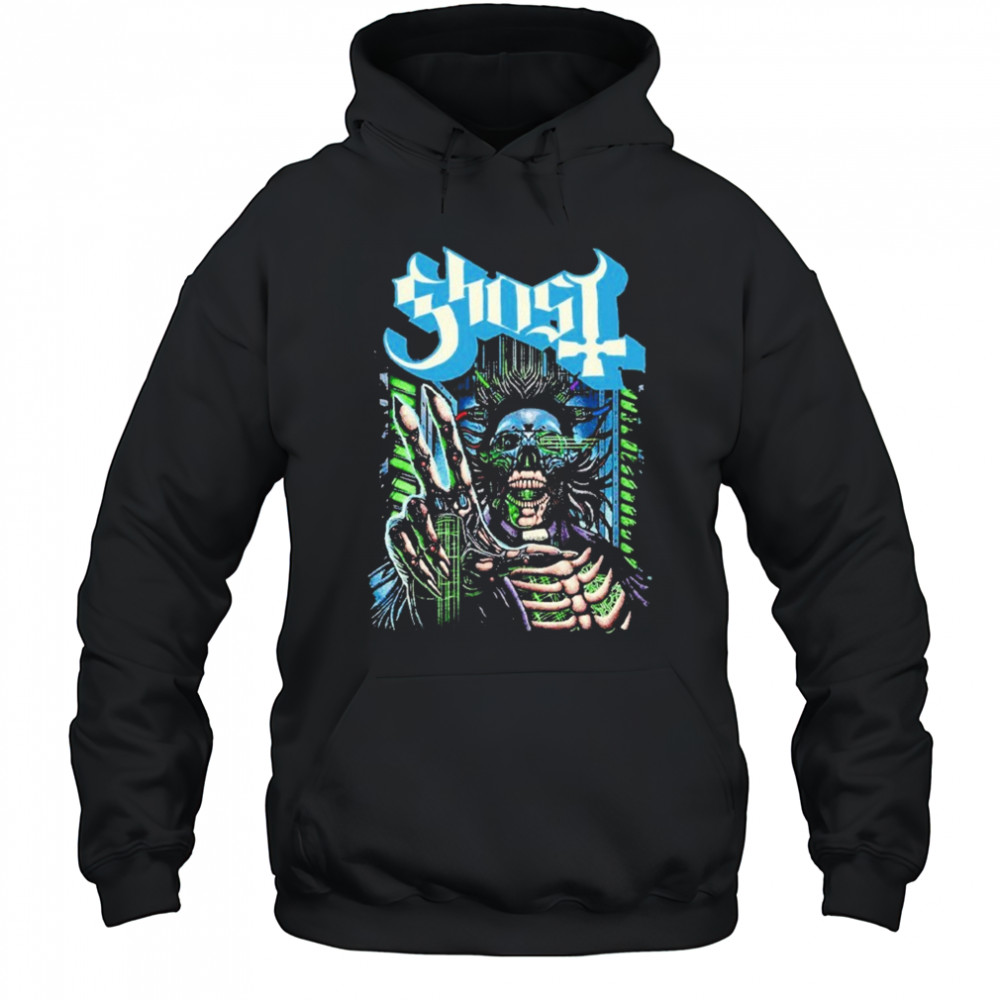 Ghost Cyborg T-Shirt Hoodie