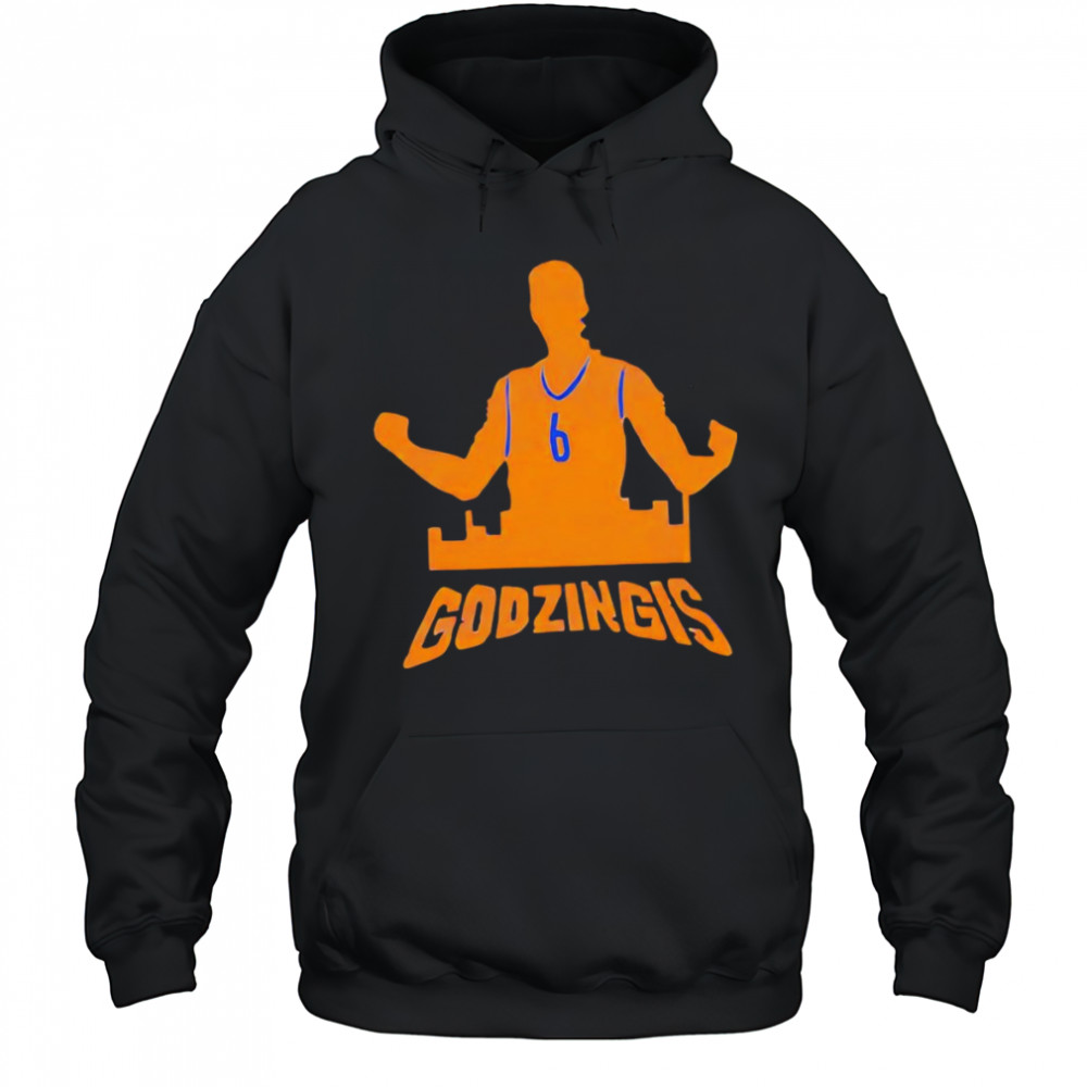 Godzingis Kristaps Porzingis shirt Hoodie