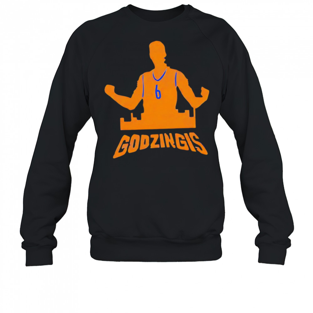 Godzingis Kristaps Porzingis shirt Sweatshirt