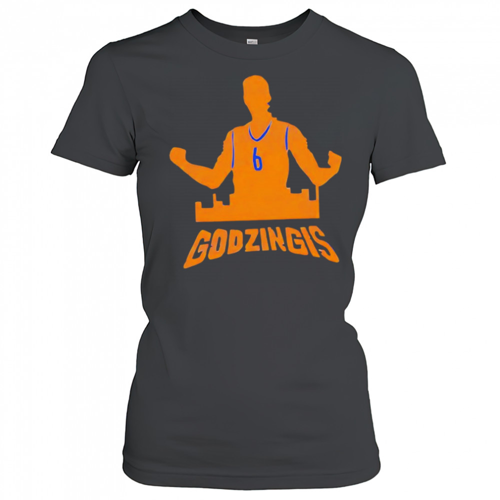 Godzingis Kristaps Porzingis shirt Women's T-shirt